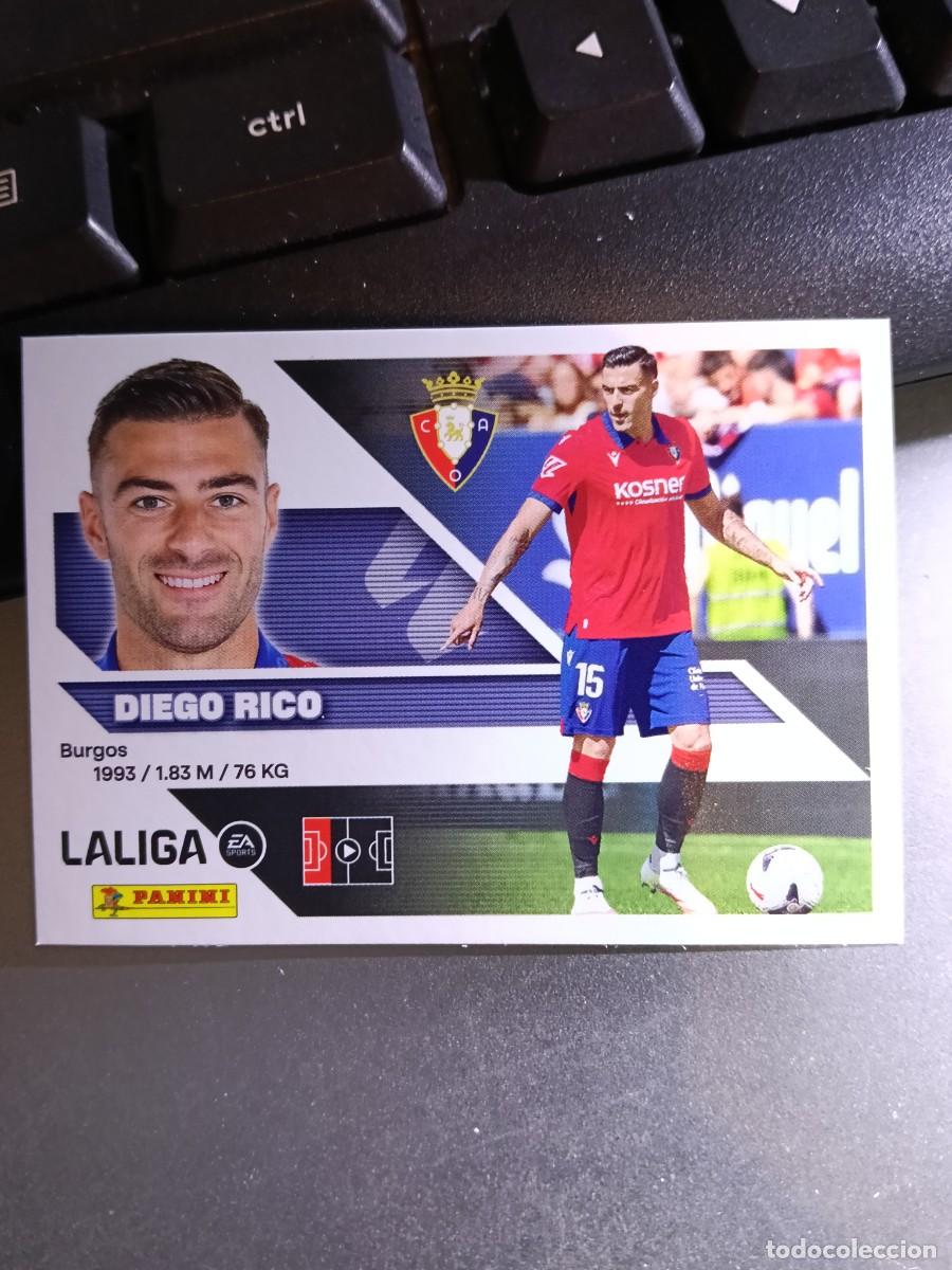Coleccionismo cromos antiguos: CROMO DIEGO RICO 9 BIS COLOCA OSASUNA LIGA 2026 2027 26 27 ESTE PANINI NUNCA PEGADO