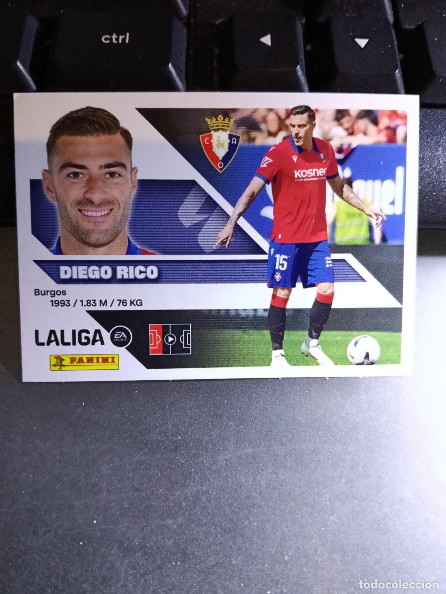 Coleccionismo cromos antiguos: CROMO DIEGO RICO 9 BIS COLOCA OSASUNA LIGA 2026 2027 26 27 ESTE PANINI NUNCA PEGADO