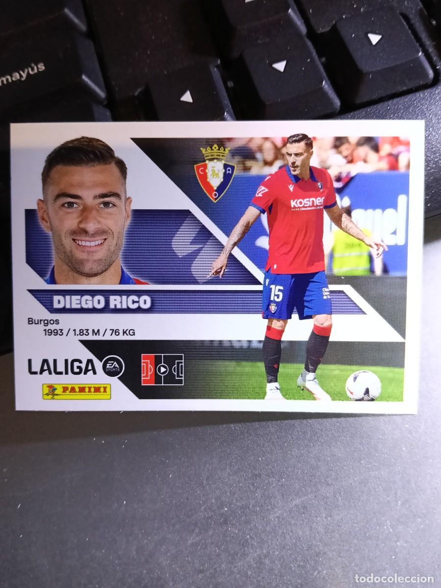 Coleccionismo cromos antiguos: CROMO DIEGO RICO 9 BIS COLOCA OSASUNA LIGA 2026 2027 26 27 ESTE PANINI NUNCA PEGADO