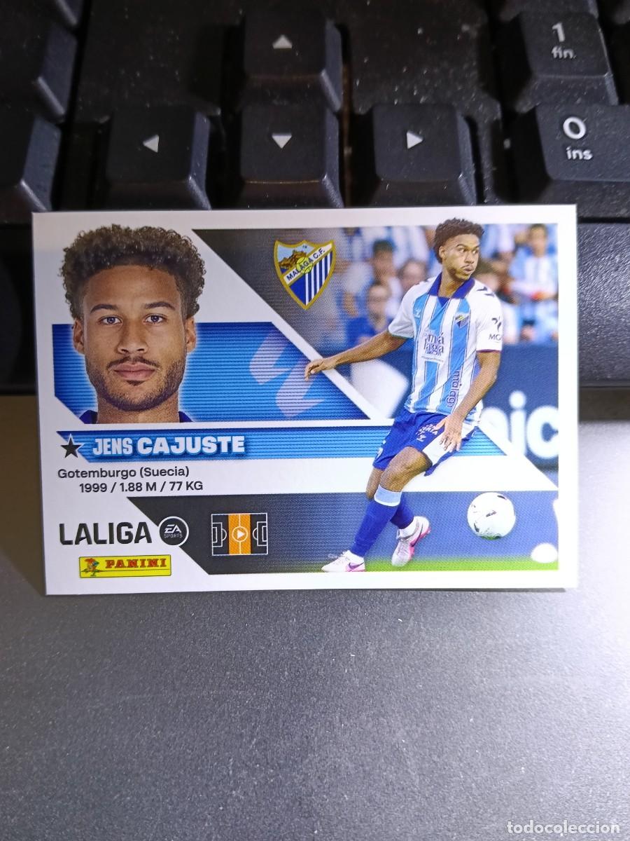 Coleccionismo cromos antiguos: CROMO CAJUSTE 15 BIS COLOCA MALAGA LIGA 2026 2027 26 27 ESTE PANINI NUNCA PEGADO