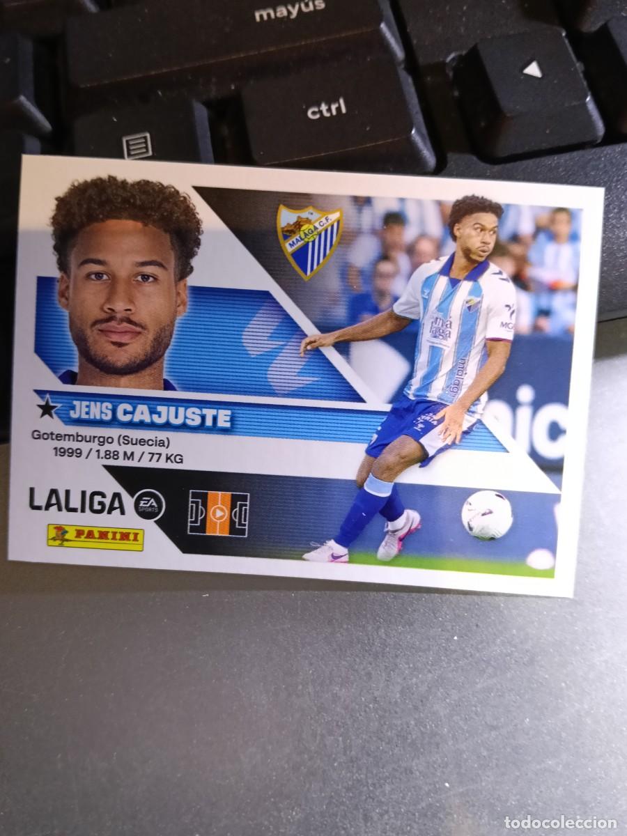 Coleccionismo cromos antiguos: CROMO CAJUSTE 15 BIS COLOCA MALAGA LIGA 2026 2027 26 27 ESTE PANINI NUNCA PEGADO