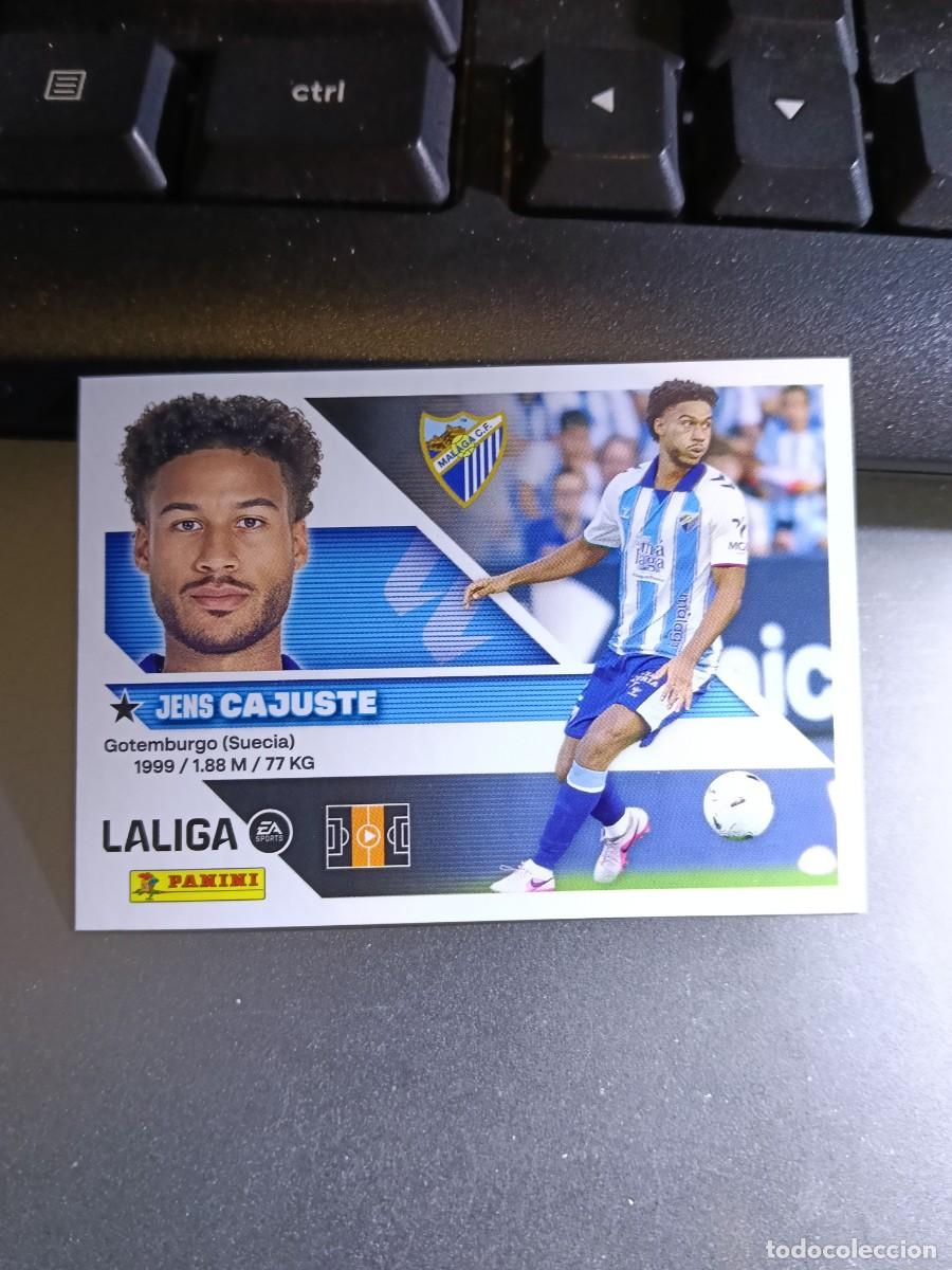 Coleccionismo cromos antiguos: CROMO CAJUSTE 15 BIS COLOCA MALAGA LIGA 2026 2027 26 27 ESTE PANINI NUNCA PEGADO