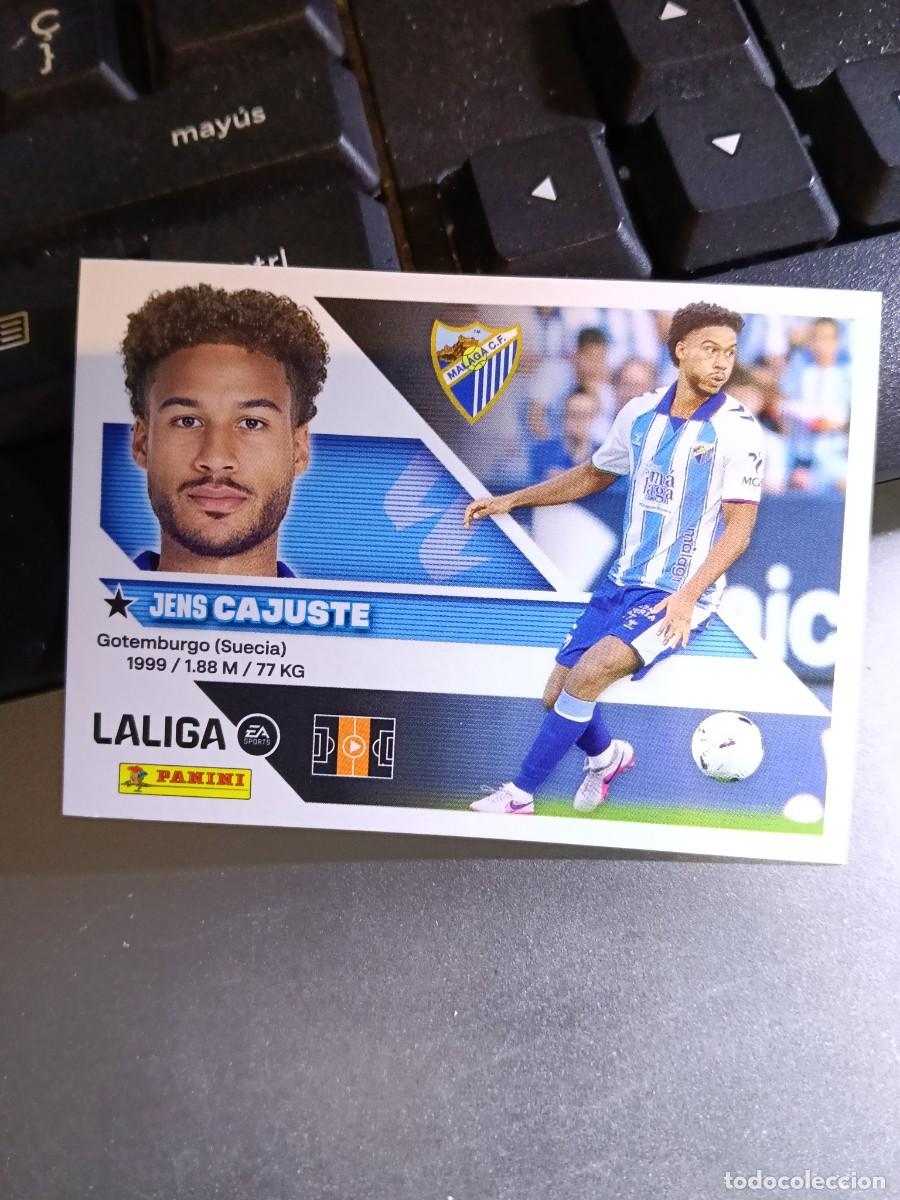 Coleccionismo cromos antiguos: CROMO CAJUSTE 15 BIS COLOCA MALAGA LIGA 2026 2027 26 27 ESTE PANINI NUNCA PEGADO