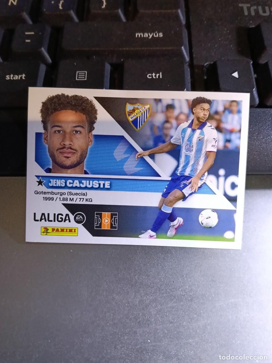 Coleccionismo cromos antiguos: CROMO CAJUSTE 15 BIS COLOCA MALAGA LIGA 2026 2027 26 27 ESTE PANINI NUNCA PEGADO