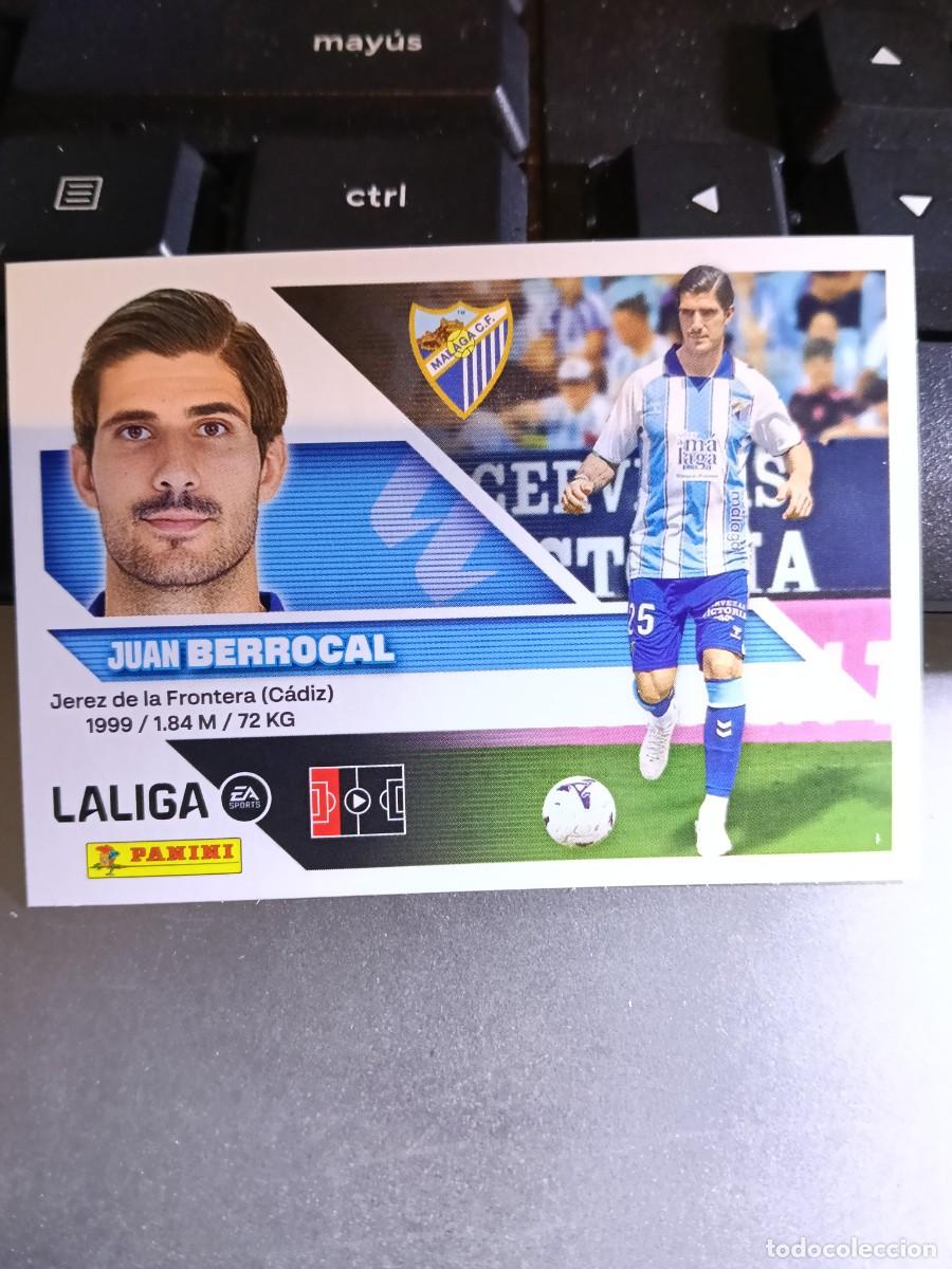 Coleccionismo cromos antiguos: CROMO BERROCAL 8 BIS COLOCA MALAGA LIGA 2026 2027 26 27 ESTE PANINI NUNCA PEGADO