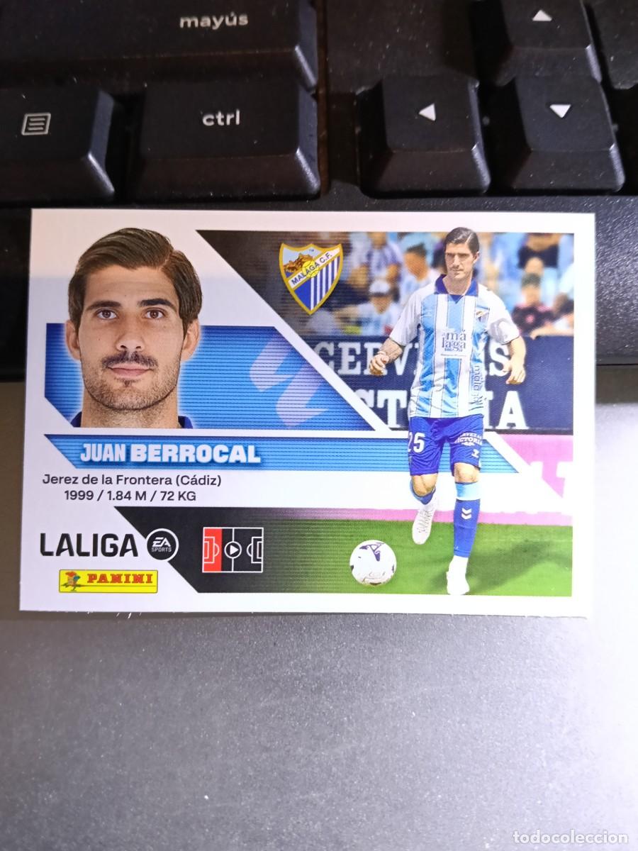 Coleccionismo cromos antiguos: CROMO BERROCAL 8 BIS COLOCA MALAGA LIGA 2026 2027 26 27 ESTE PANINI NUNCA PEGADO