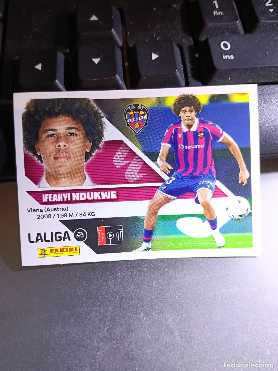 Coleccionismo cromos antiguos: CROMO NDUKWE 10 BIS COLOCA LEVANTE LIGA 2026 2027 26 27 ESTE PANINI NUNCA PEGADO
