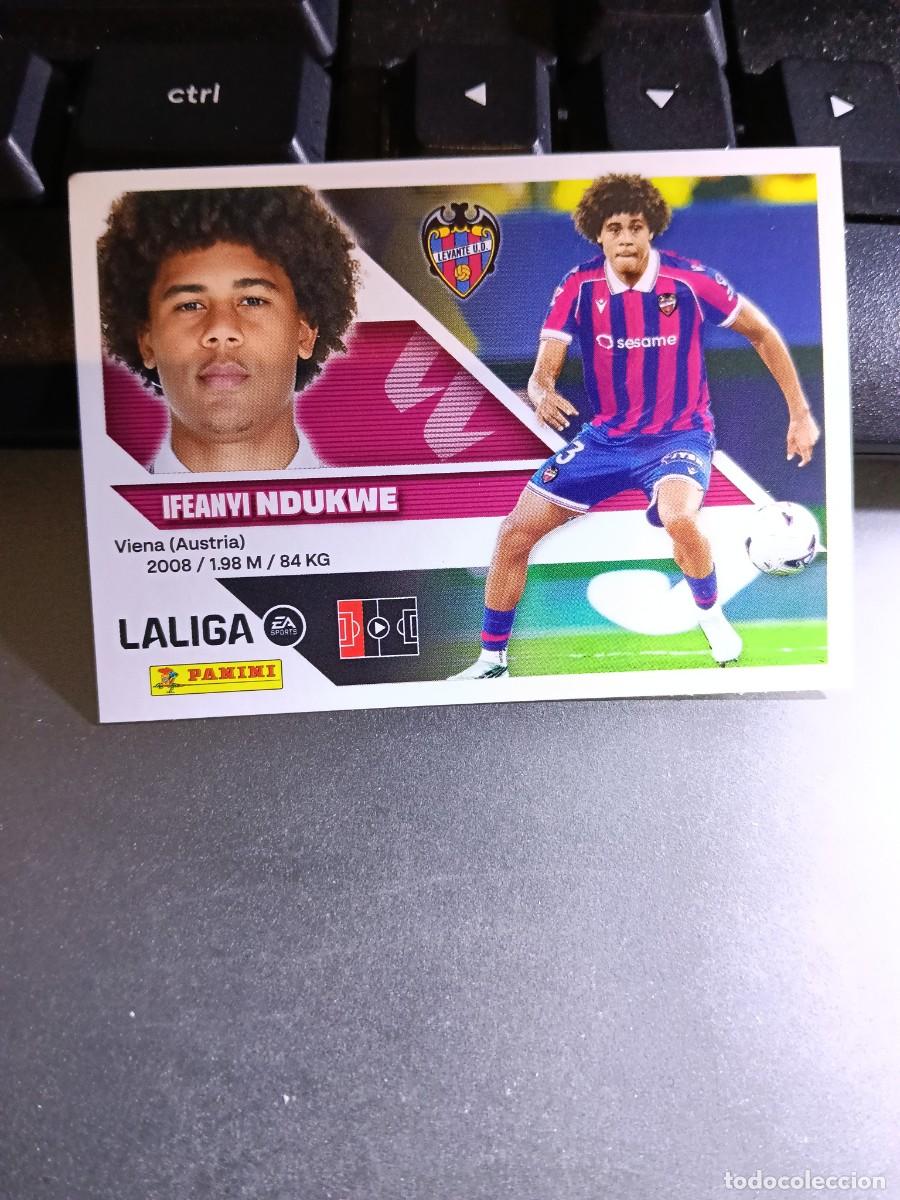 Coleccionismo cromos antiguos: CROMO NDUKWE 10 BIS COLOCA LEVANTE LIGA 2026 2027 26 27 ESTE PANINI NUNCA PEGADO