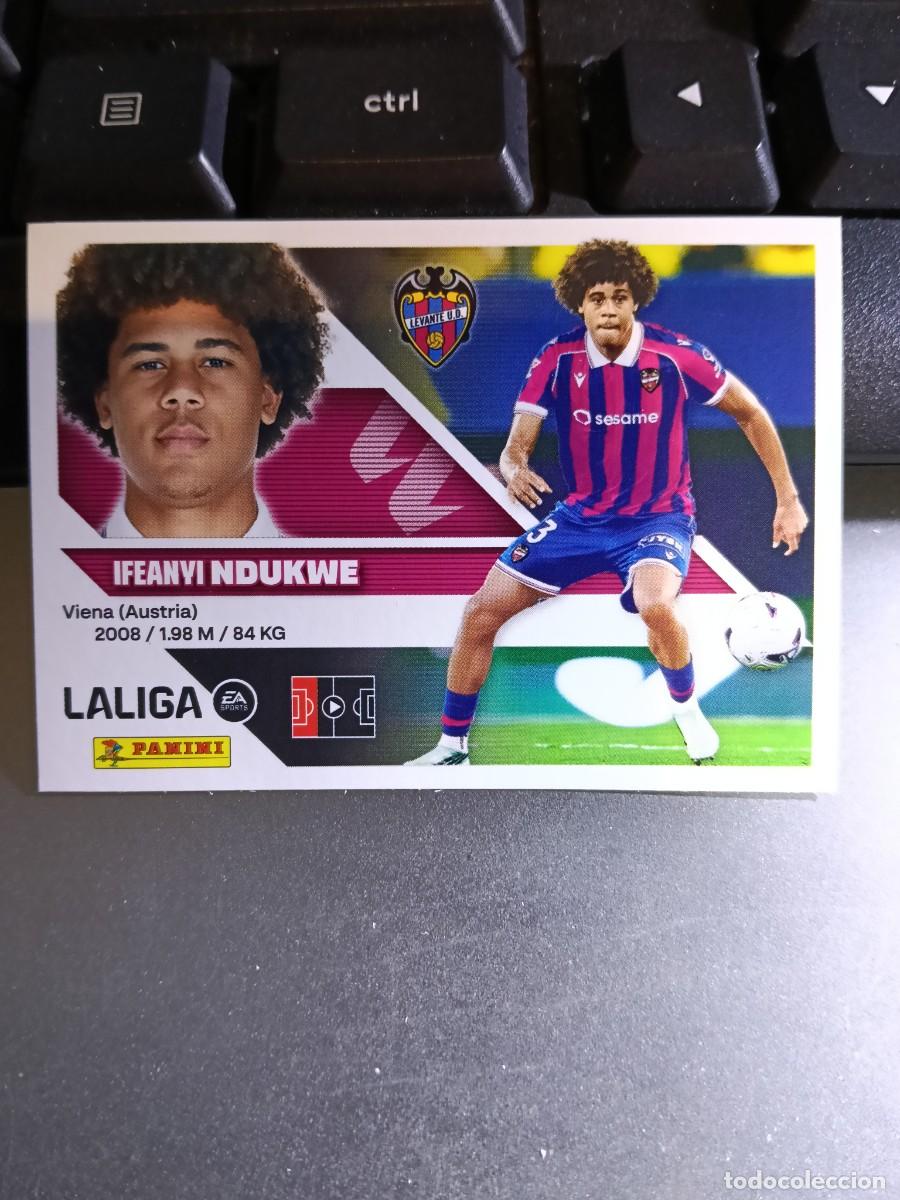 Coleccionismo cromos antiguos: CROMO NDUKWE 10 BIS COLOCA LEVANTE LIGA 2026 2027 26 27 ESTE PANINI NUNCA PEGADO