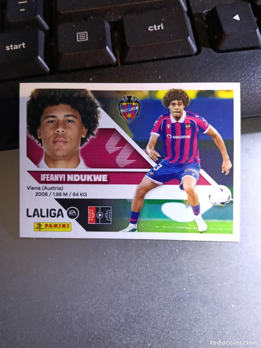 Coleccionismo cromos antiguos: CROMO NDUKWE 10 BIS COLOCA LEVANTE LIGA 2026 2027 26 27 ESTE PANINI NUNCA PEGADO