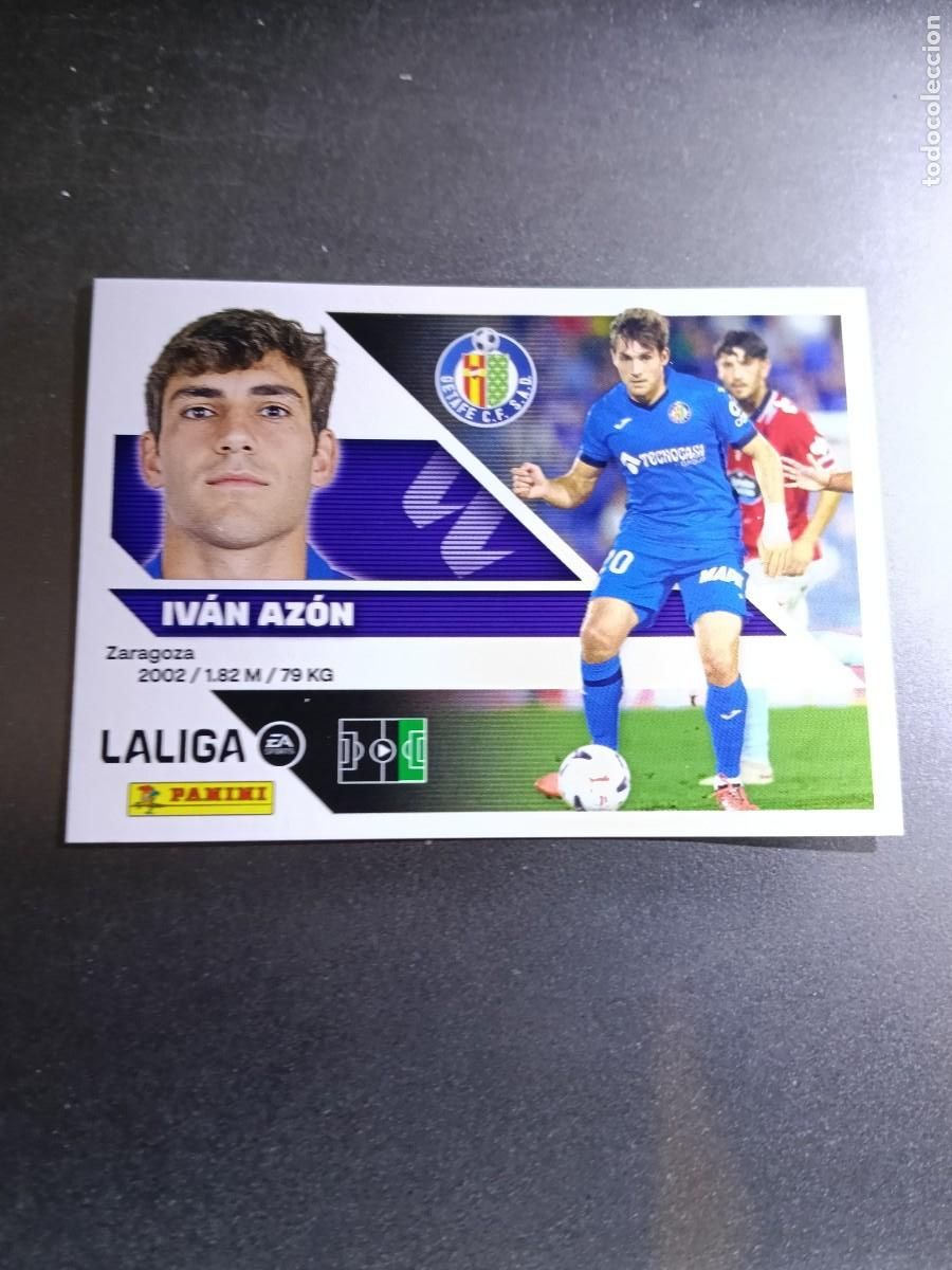 Coleccionismo cromos antiguos: CROMO IVAN AZON 17 BIS COLOCA GETAFE LIGA 2026 2027 26 27 ESTE PANINI NUNCA PEGADO