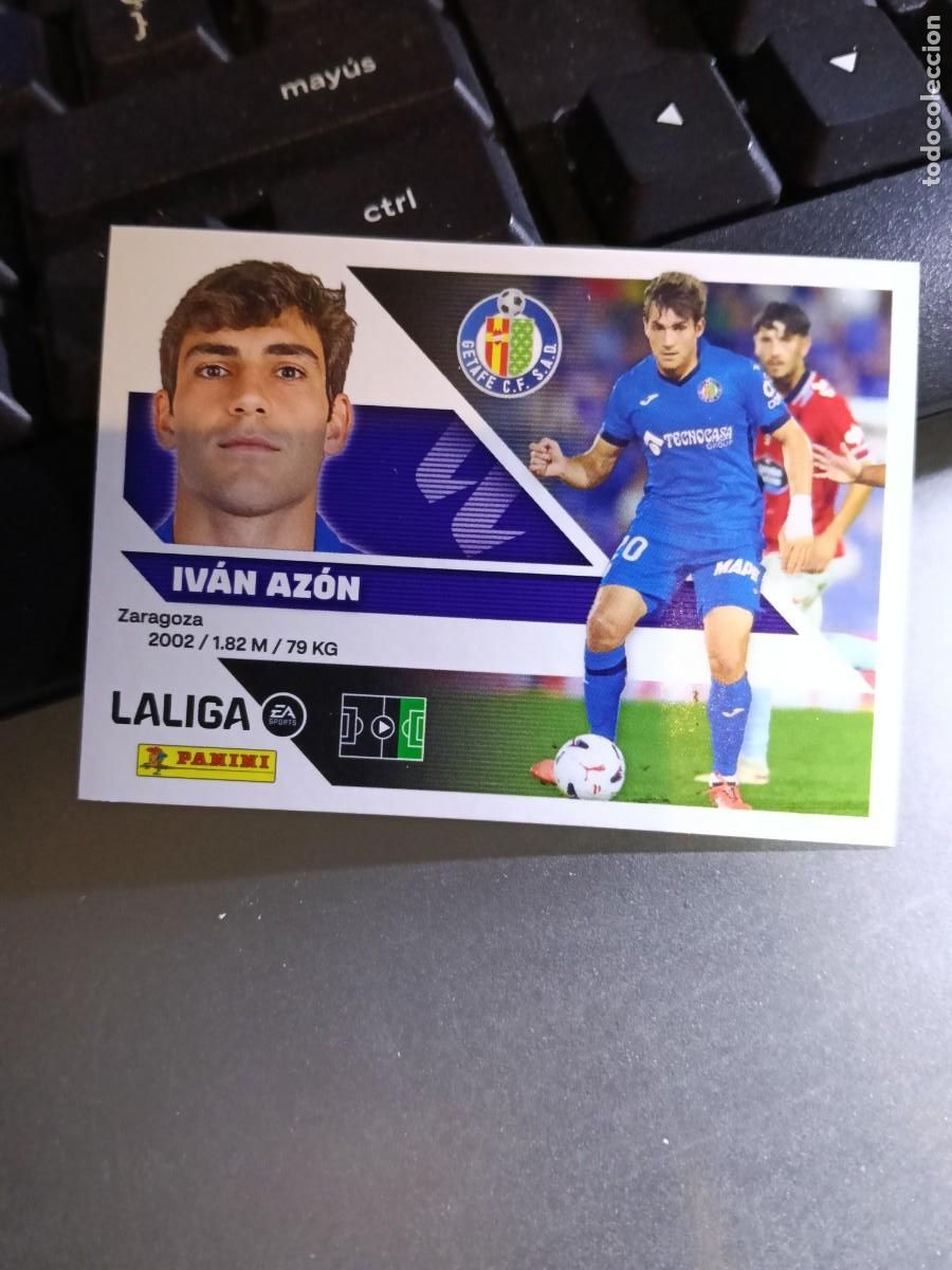 Coleccionismo cromos antiguos: CROMO IVAN AZON 17 BIS COLOCA GETAFE LIGA 2026 2027 26 27 ESTE PANINI NUNCA PEGADO