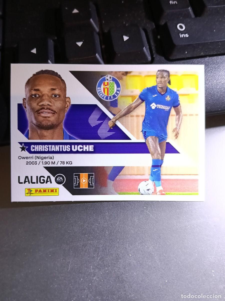 Coleccionismo cromos antiguos: CROMO UCHE 12 BIS COLOCA GETAFE LIGA 2026 2027 26 27 ESTE PANINI NUNCA PEGADO