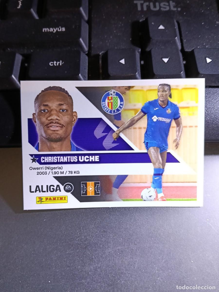 Coleccionismo cromos antiguos: CROMO UCHE 12 BIS COLOCA GETAFE LIGA 2026 2027 26 27 ESTE PANINI NUNCA PEGADO