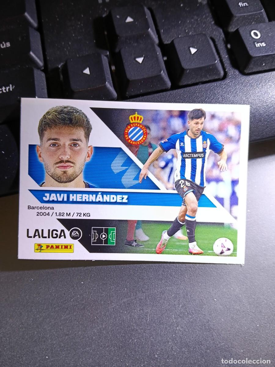 Coleccionismo cromos antiguos: CROMO JAVI HERNANDEZ 15 BIS COLOCA ESPANYOL LIGA 2026 2027 26 27 ESTE PANINI NUNCA PEGADO