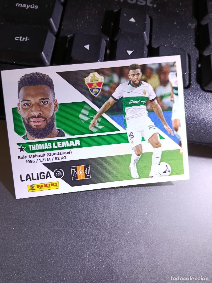 Coleccionismo cromos antiguos: CROMO LEMAR 15 BIS COLOCA ELCHE LIGA 2026 2027 26 27 ESTE PANINI NUNCA PEGADO