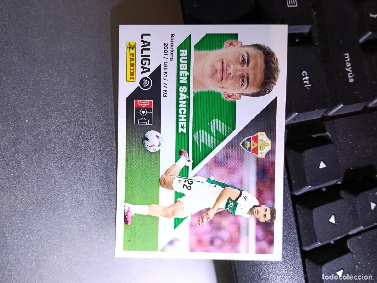 Coleccionismo cromos antiguos: CROMO RUBEN S&Aacute;NCHEZ 5 BIS COLOCA ELCHE LIGA 2026 2027 26 27 ESTE PANINI NUNCA PEGADO
