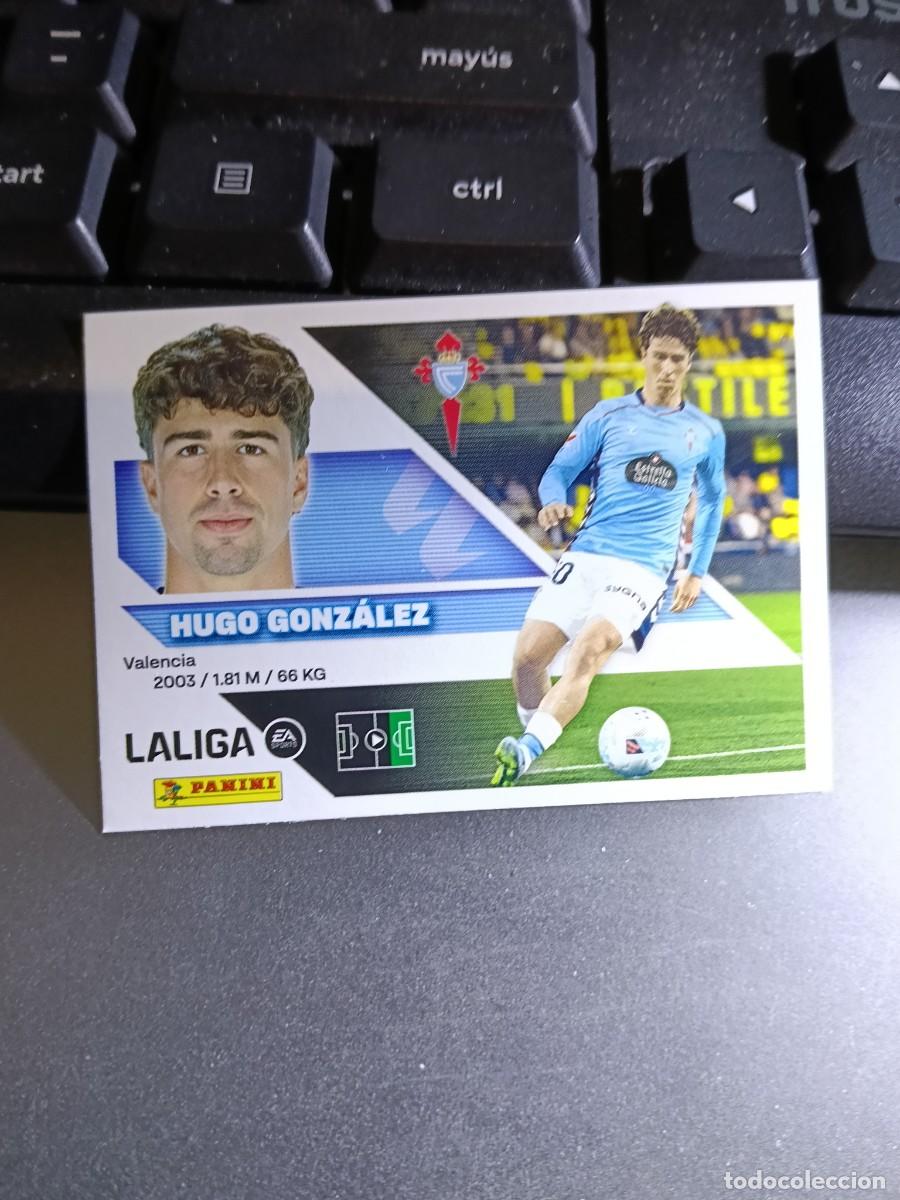 Coleccionismo cromos antiguos: CROMO HUGO GONZ&Aacute;LEZ 19 BIS COLOCA CELTA DE VIGO LIGA 2026 2027 26 27 ESTE PANINI NUNCA PEGADO