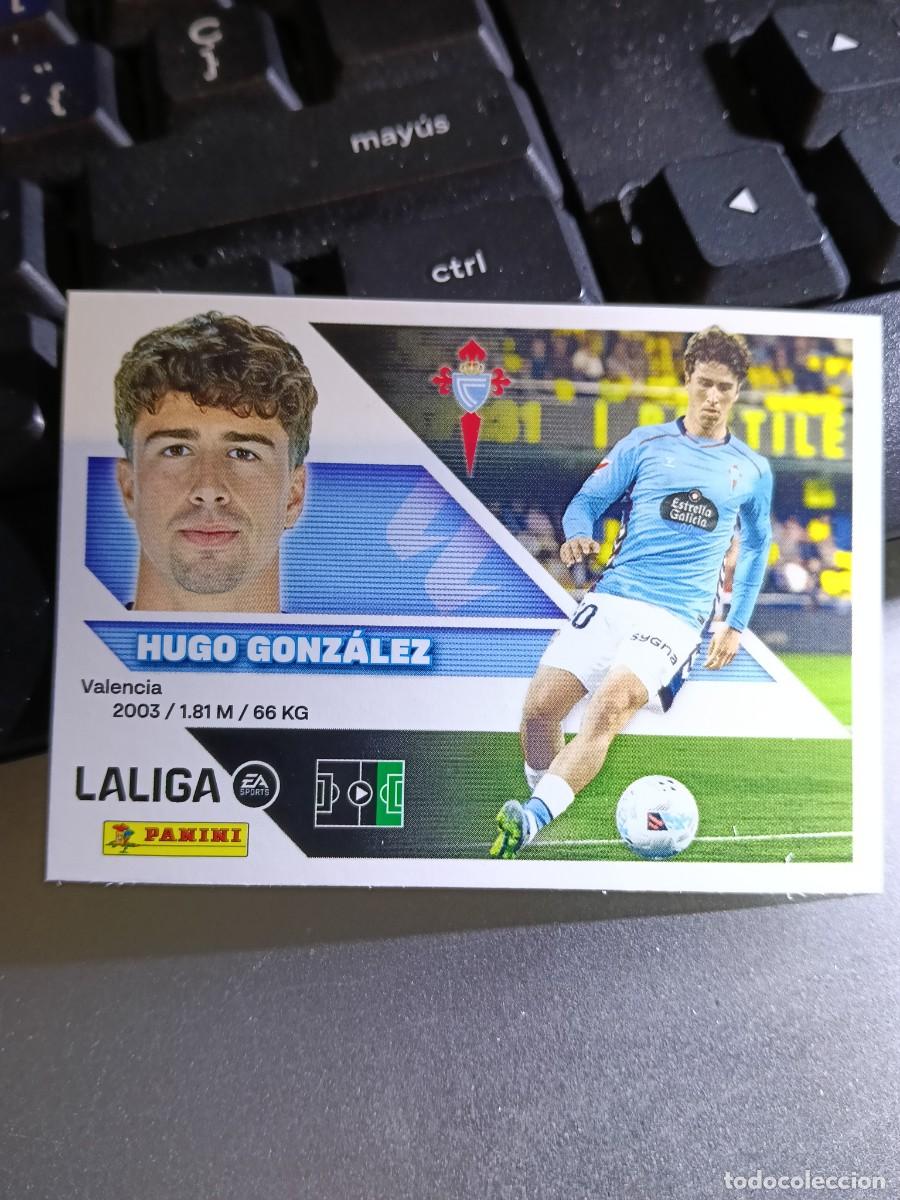 Coleccionismo cromos antiguos: CROMO HUGO GONZ&Aacute;LEZ 19 BIS COLOCA CELTA DE VIGO LIGA 2026 2027 26 27 ESTE PANINI NUNCA PEGADO