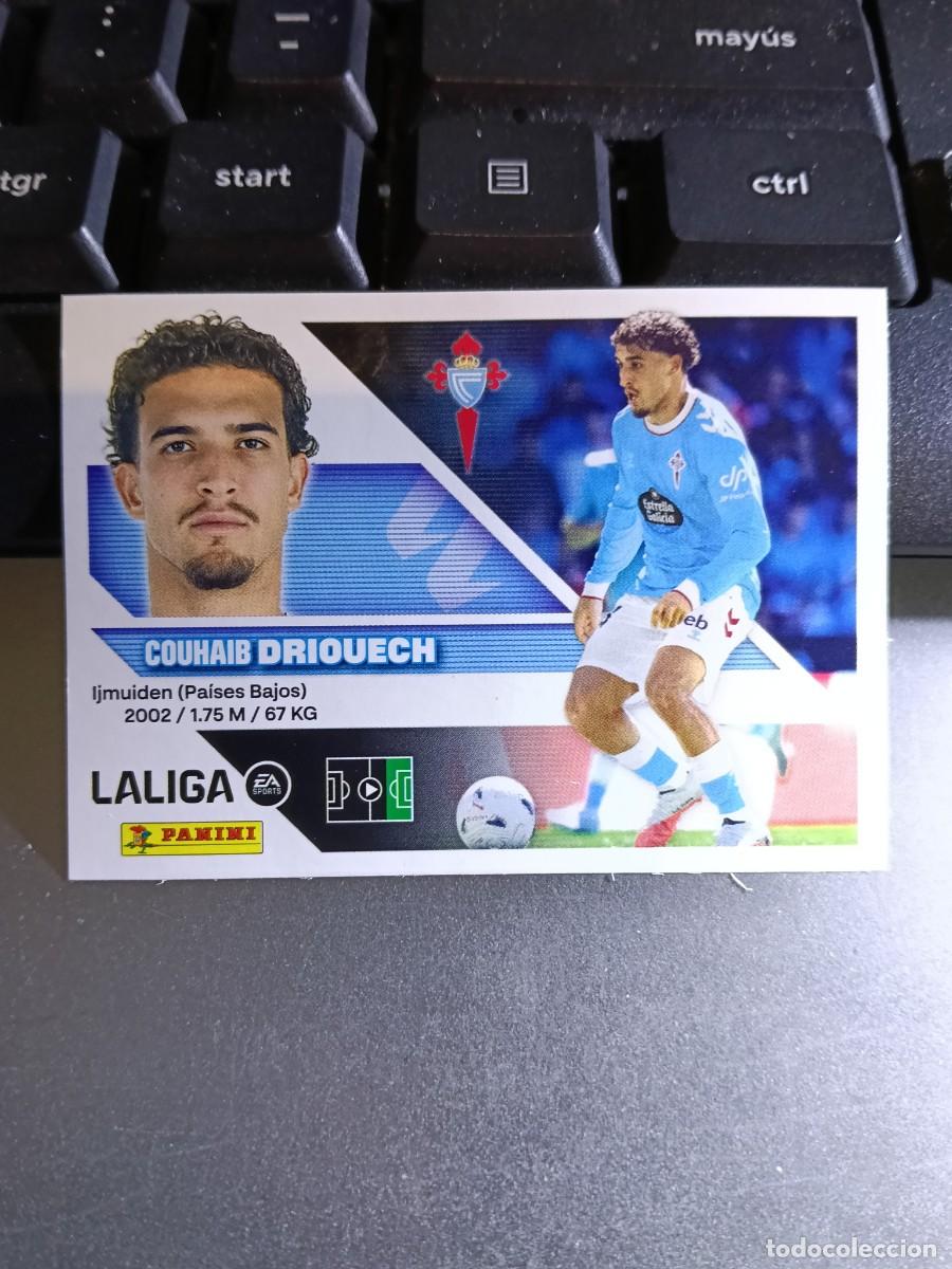 Coleccionismo cromos antiguos: CROMO DRIOUECH 15 BIS COLOCA CELTA DE VIGO LIGA 2026 2027 26 27 ESTE PANINI NUNCA PEGADO