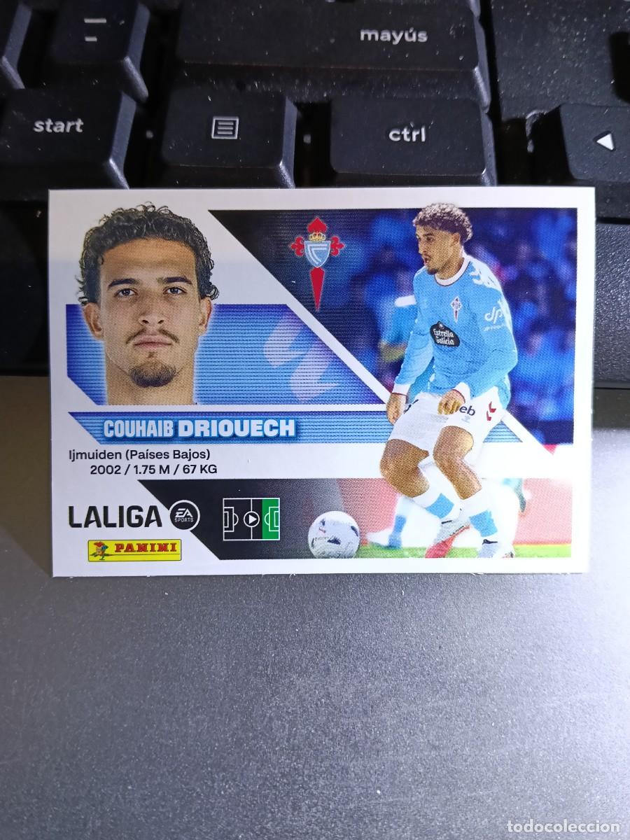 Coleccionismo cromos antiguos: CROMO DRIOUECH 15 BIS COLOCA CELTA DE VIGO LIGA 2026 2027 26 27 ESTE PANINI NUNCA PEGADO