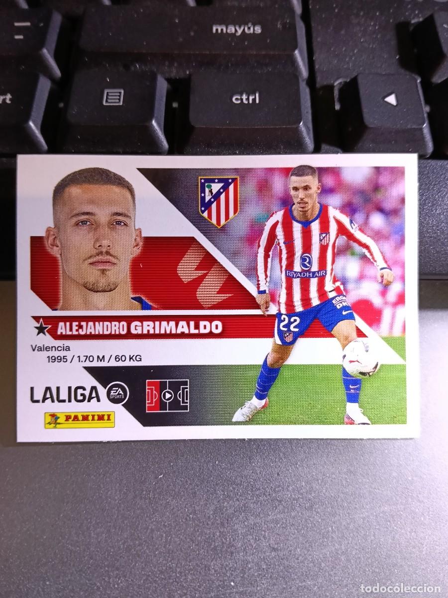 Coleccionismo cromos antiguos: CROMO GRIMALDO 10 BIS COLOCA ATLETICO DE MADRID LIGA 2026 2027 26 27 ESTE PANINI NUNCA PEGADO