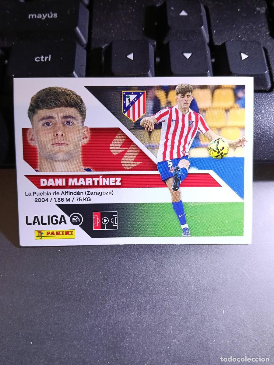 Coleccionismo cromos antiguos: CROMO DANI MARTINEZ 6 BIS COLOCA ATLETICO DE MADRID LIGA 2026 2027 26 27 ESTE PANINI NUNCA PEGADO