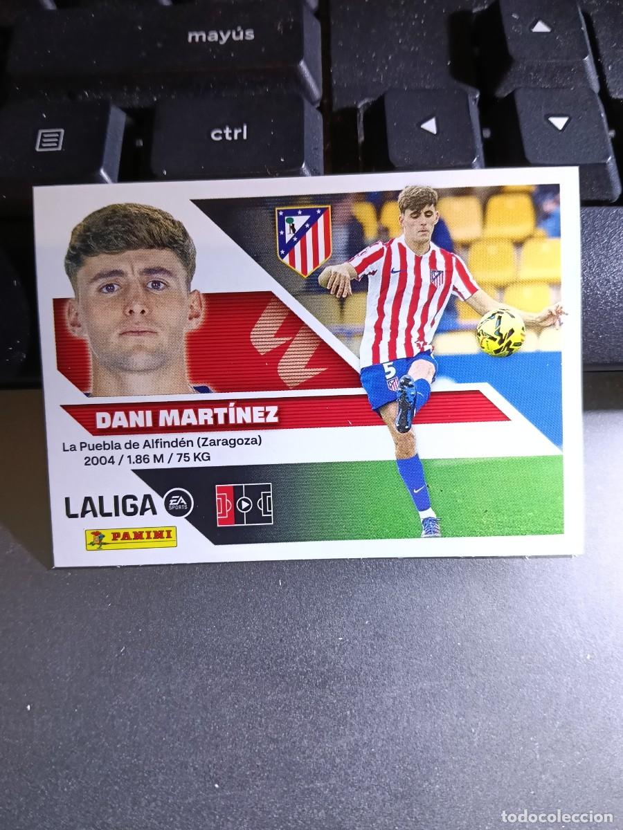 Coleccionismo cromos antiguos: CROMO DANI MARTINEZ 6 BIS COLOCA ATLETICO DE MADRID LIGA 2026 2027 26 27 ESTE PANINI NUNCA PEGADO