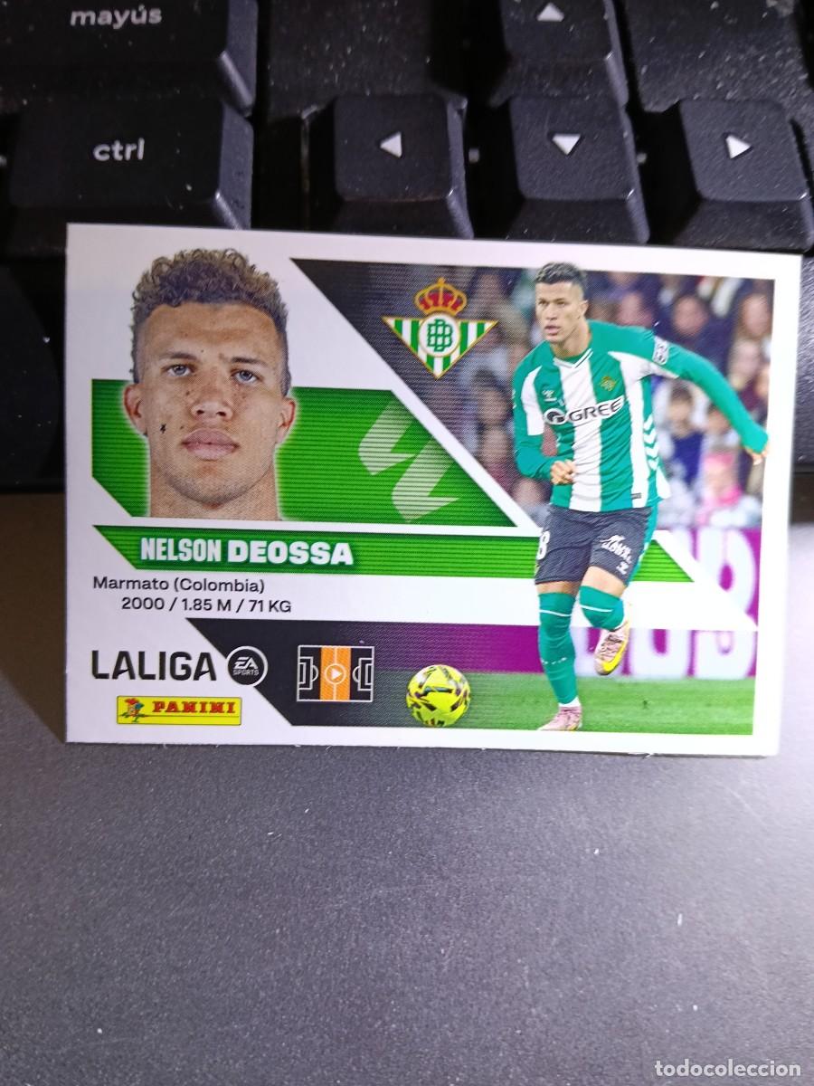Coleccionismo cromos antiguos: CROMO DEOSSA 11 BIS COLOCA BETIS LIGA 2026 2027 26 27 ESTE PANINI NUNCA PEGADO