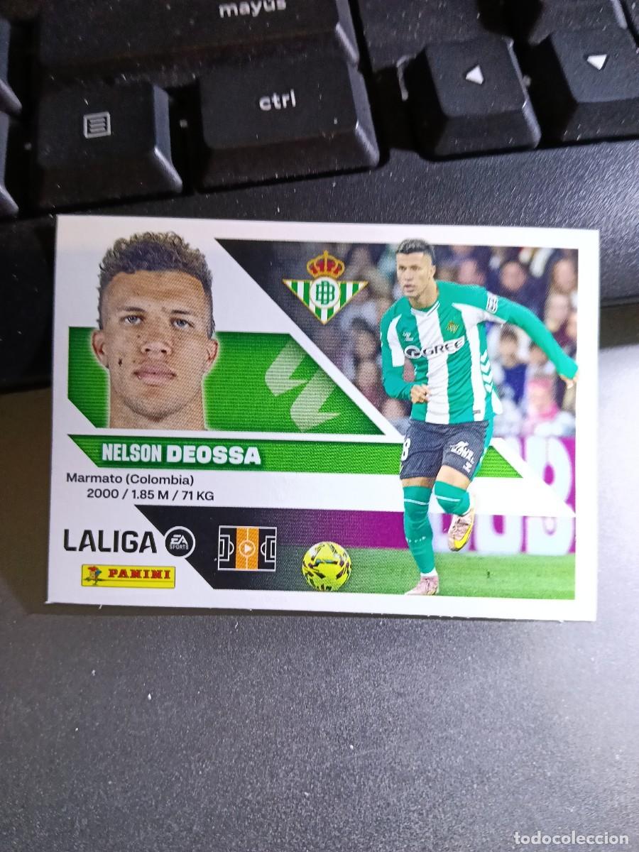 Coleccionismo cromos antiguos: CROMO DEOSSA 11 BIS COLOCA BETIS LIGA 2026 2027 26 27 ESTE PANINI NUNCA PEGADO