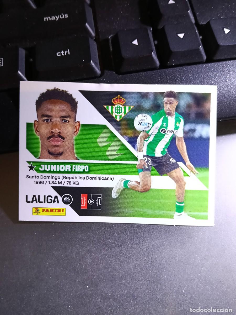 Coleccionismo cromos antiguos: CROMO JUNIOR 9 BIS COLOCA BETIS LIGA 2026 2027 26 27 ESTE PANINI NUNCA PEGADO