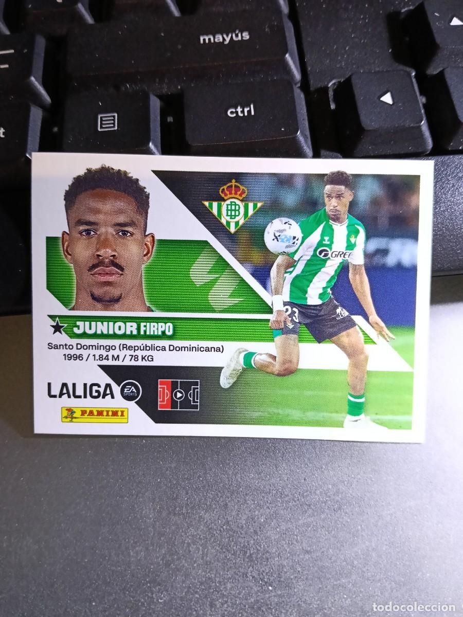 Coleccionismo cromos antiguos: CROMO JUNIOR 9 BIS COLOCA BETIS LIGA 2026 2027 26 27 ESTE PANINI NUNCA PEGADO