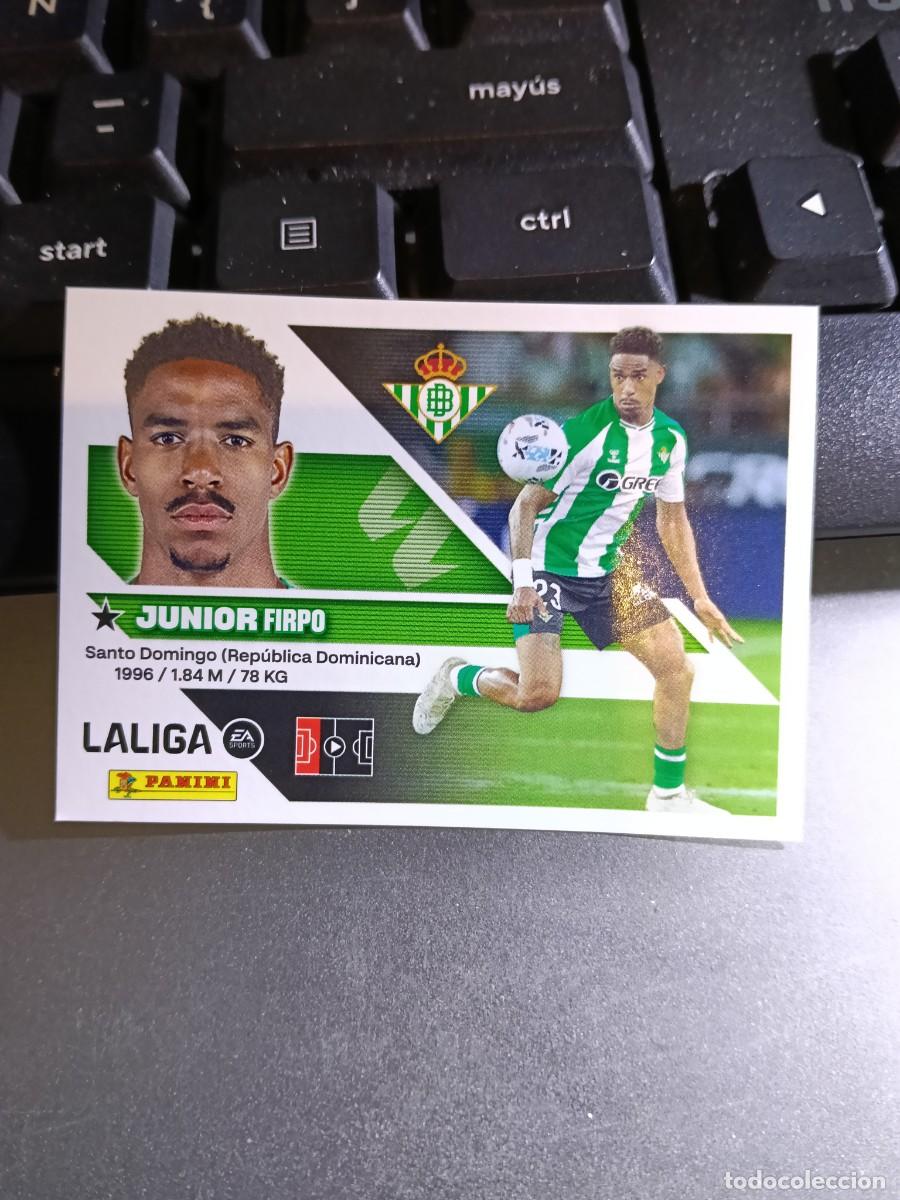 Coleccionismo cromos antiguos: CROMO JUNIOR 9 BIS COLOCA BETIS LIGA 2026 2027 26 27 ESTE PANINI NUNCA PEGADO
