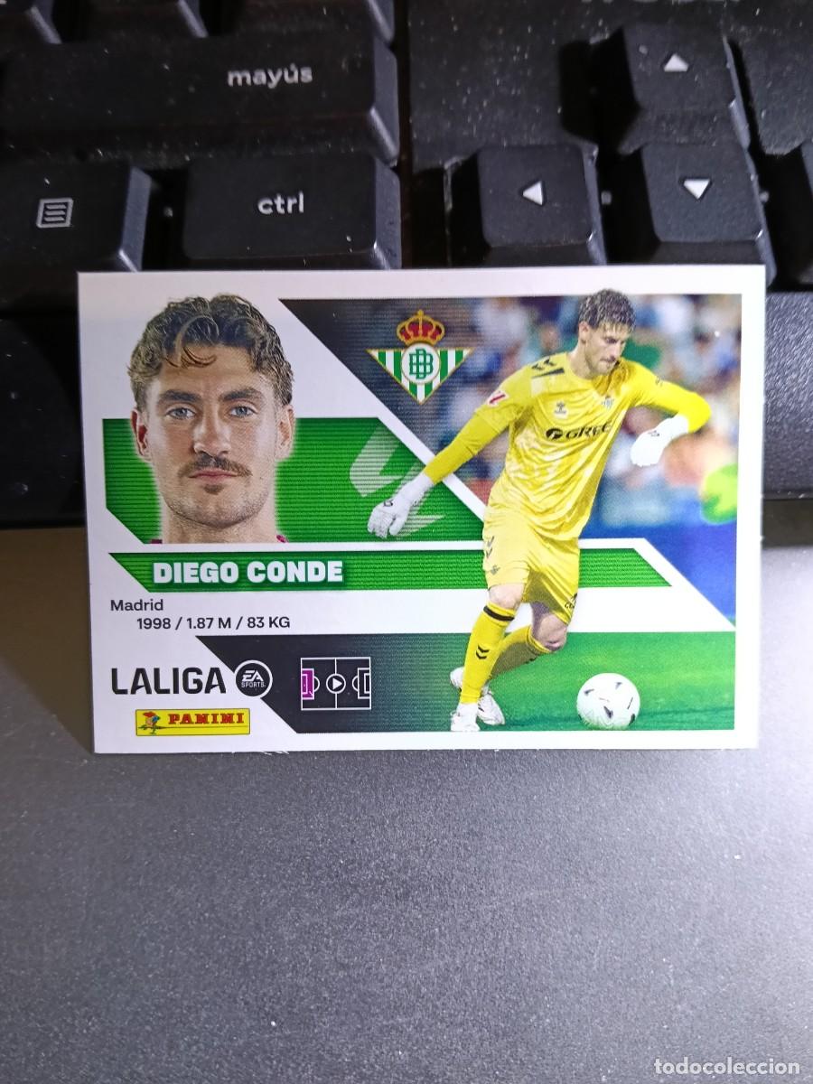 Coleccionismo cromos antiguos: CROMO DIEGO CONDE 4 BIS COLOCA BETIS LIGA 2026 2027 26 27 ESTE PANINI NUNCA PEGADO