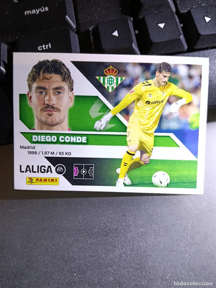 Coleccionismo cromos antiguos: CROMO DIEGO CONDE 4 BIS COLOCA BETIS LIGA 2026 2027 26 27 ESTE PANINI NUNCA PEGADO