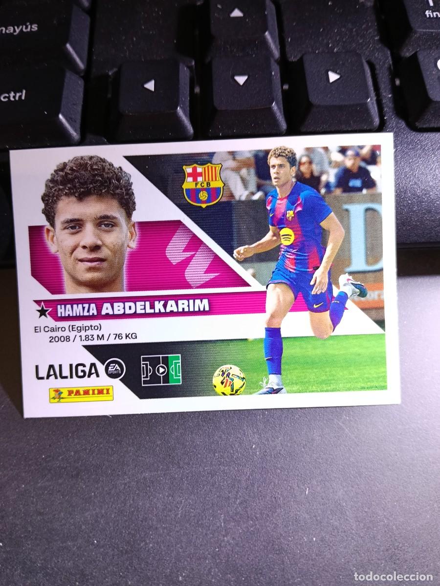 Coleccionismo cromos antiguos: CROMO ABDELKARIM 18 BIS COLOCA BARCELONA LIGA 2026 2027 26 27 ESTE PANINI NUNCA PEGADO