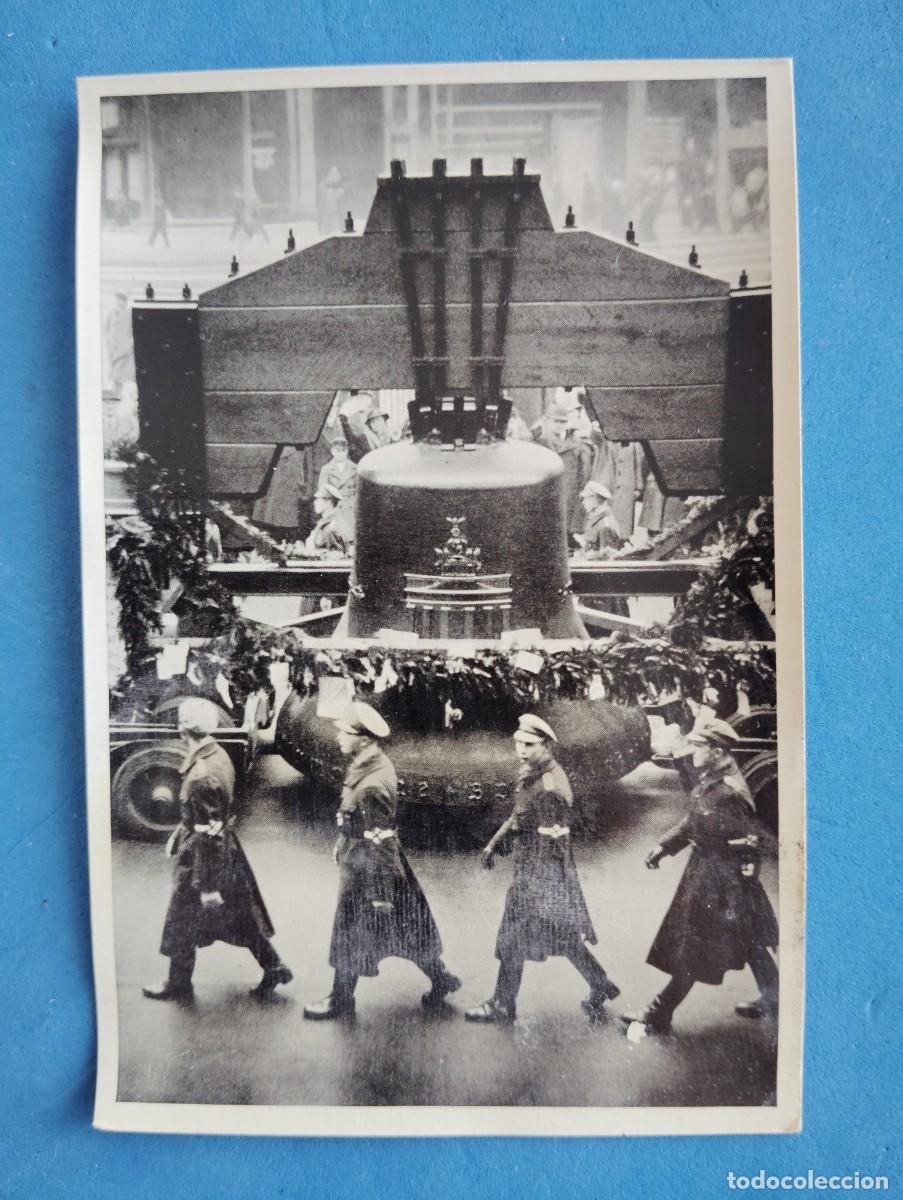 Coleccionismo cromos antiguos: OLIMPIA 1936.JUVENTUDES HITLERIANAS TRANSPORTAN LA CAMPANA OLIMPICA ELENVIO ESTA INCLUIDO.
