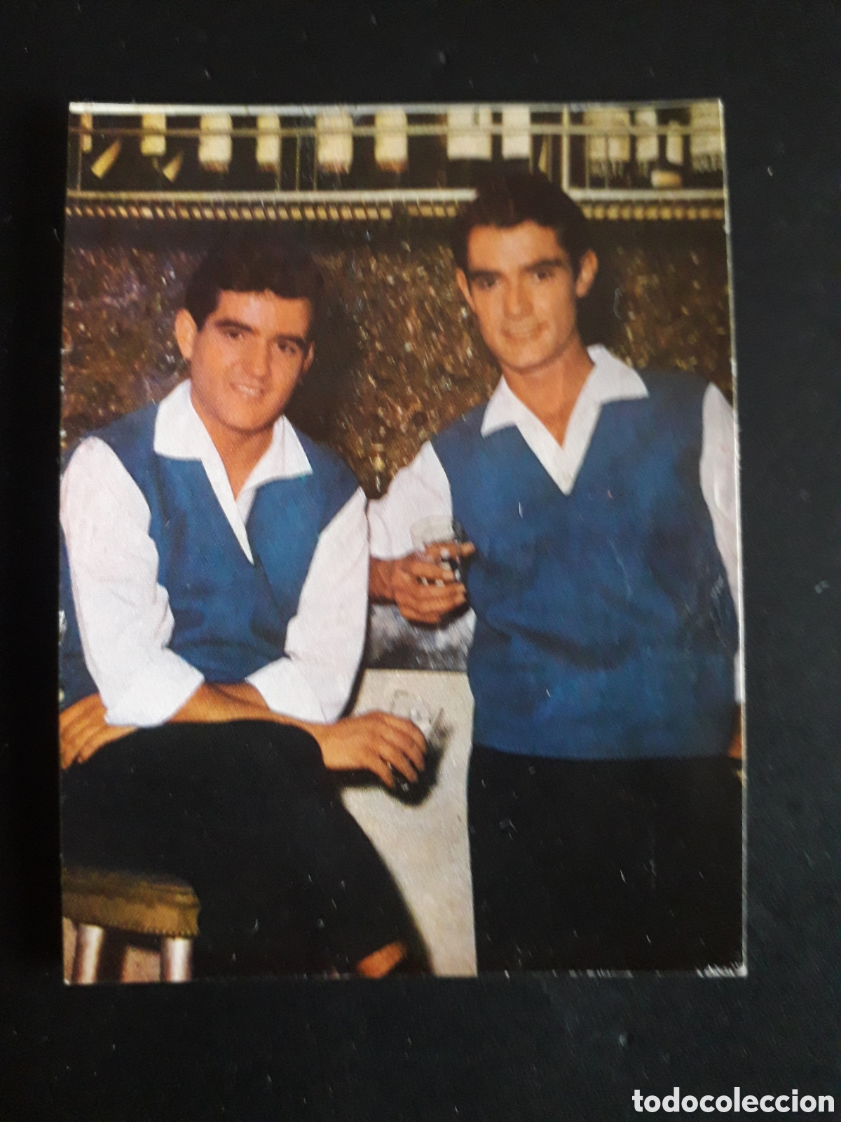 Sammeln alte Sammelbilder: D&Uacute;O DIN&Aacute;MICO N&deg; 107 ESTRELLAS DE LA CANCI&Oacute;N ED UDE 1966 DESPEGADO PEDIDO M&Iacute;NIMO 3&euro;