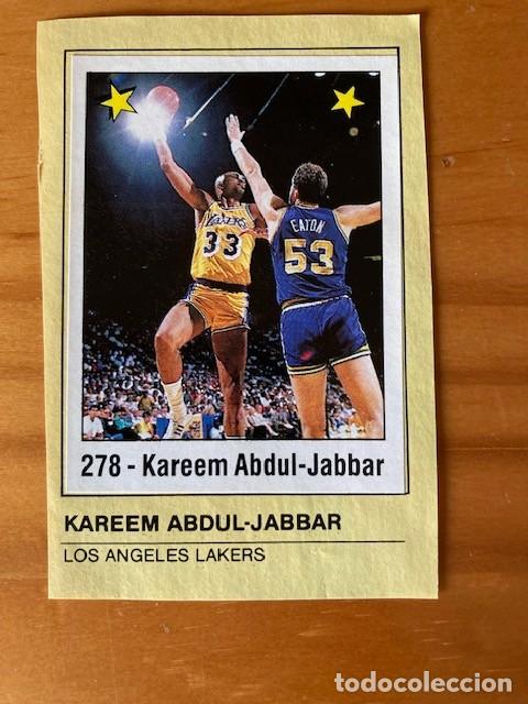 Coleccionismo cromos antiguos: KAREEM ABDUL-JABBAR LOS ANGELES LAKERS - NBA 89 N&ordm; 278 RECUPERADO