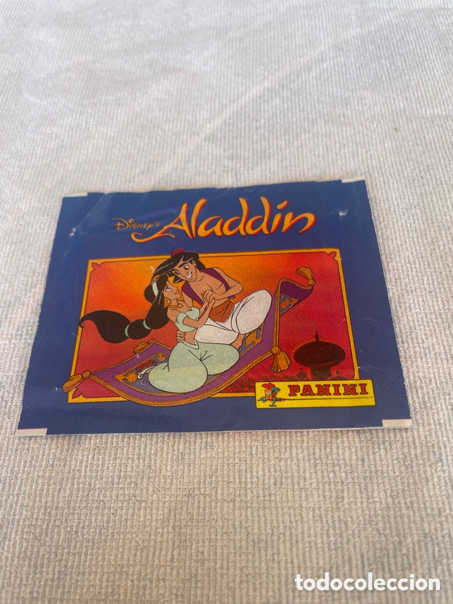Coleccionismo cromos antiguos: Sobre de cromos sin abrir ALADDIN - Foto 1