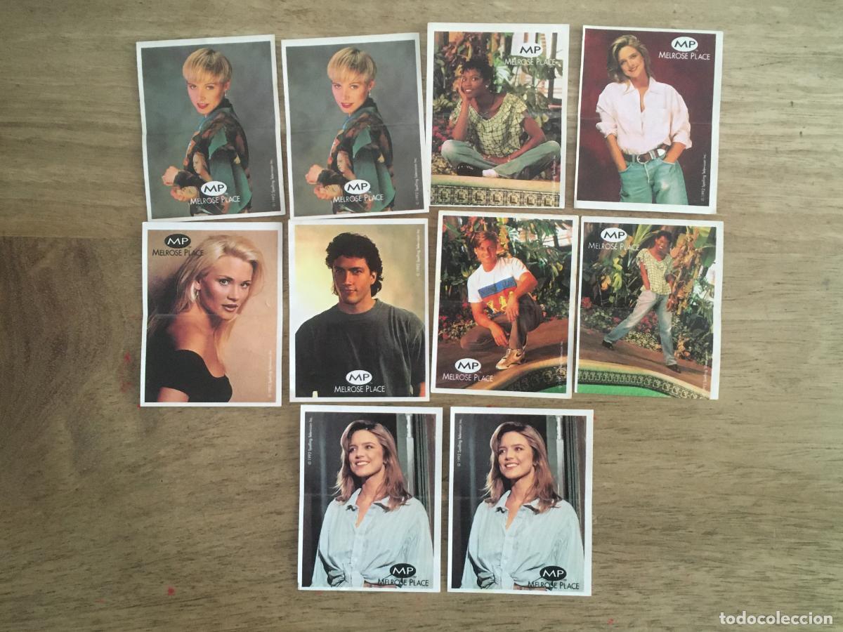 Coleccionismo cromos antiguos: bollycao melrose place 10 cromos originales nunca pegados