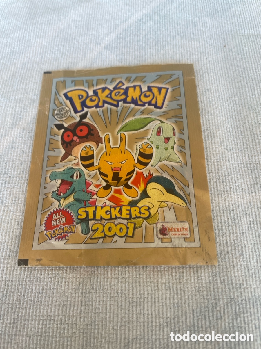 Coleccionismo cromos antiguos: Sobre de cromos sin abrir POKEMON