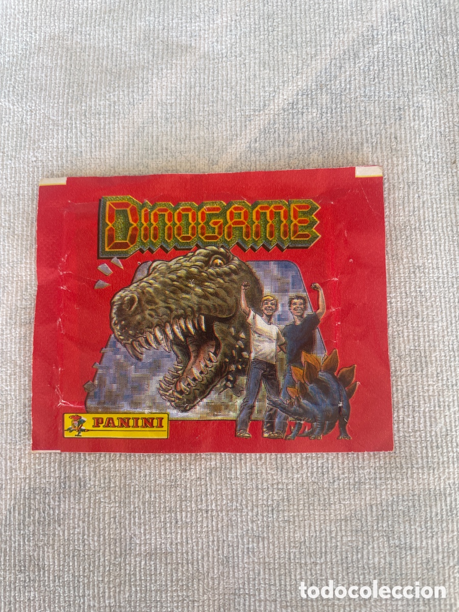 Coleccionismo cromos antiguos: Sobre de cromos sin abrir DINOGAME
