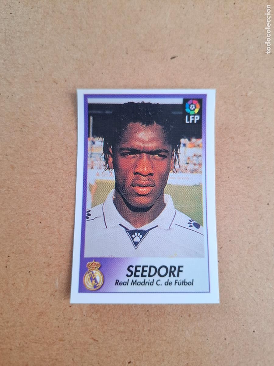 Coleccionismo cromos antiguos: BOLLYCAO 96 97 1996 1997 - 166 SEEDORF - REAL MADRID ( TRASERA TE PRESENTA F&Uacute;TBOL ) NUNCA PEGADO