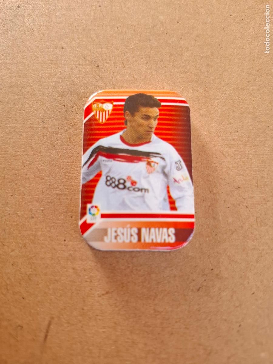 Coleccionismo cromos antiguos: ESTE 2007 2008 07 08 STAKS ( IMAN / IMANTADO ) - JES&Uacute;S NAVAS - SEVILLA FC