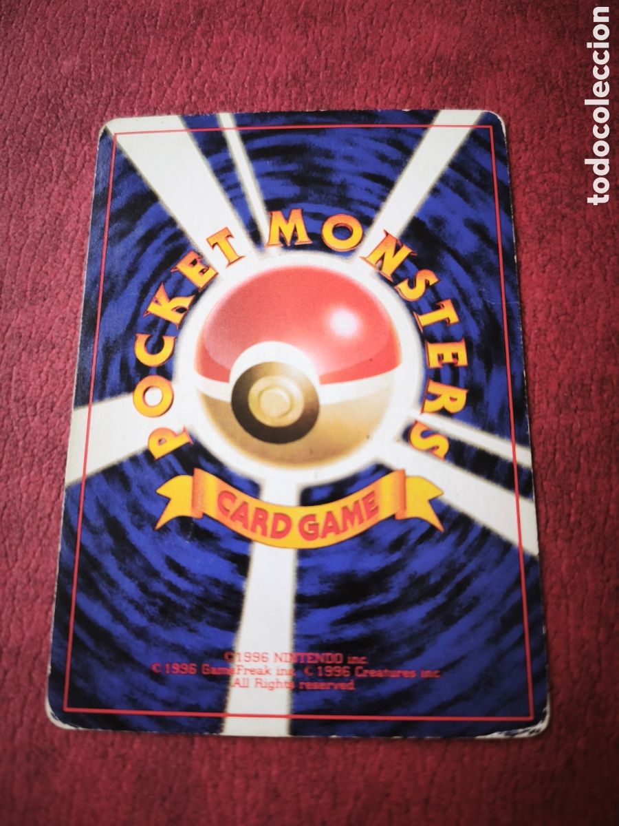 Coleccionismo cromos antiguos: Pokemon. 1997. Paras. Japon&eacute;s - Foto 2