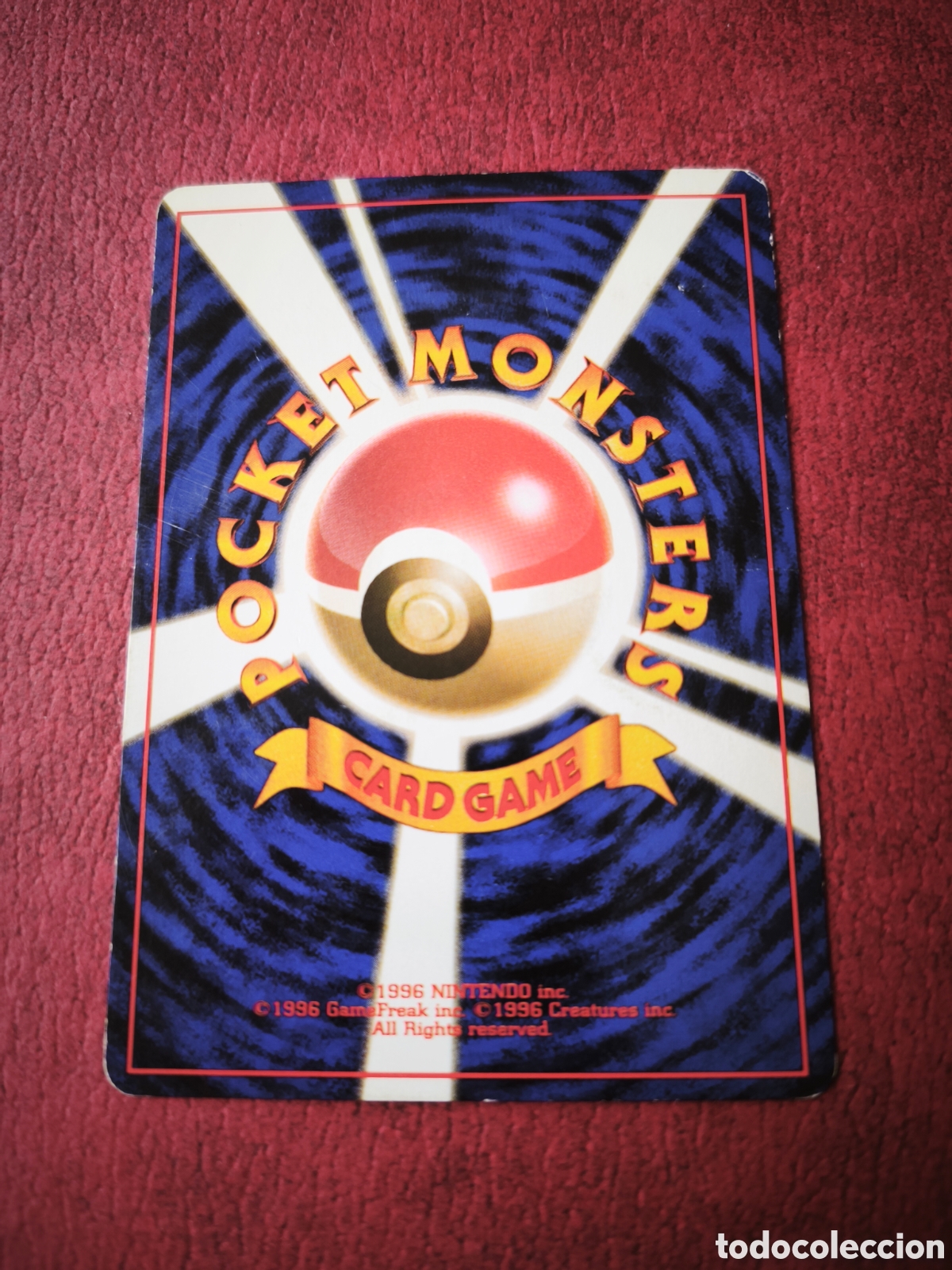 Coleccionismo cromos antiguos: Pokemon. 1997. Grimer. Japon&eacute;s - Foto 2