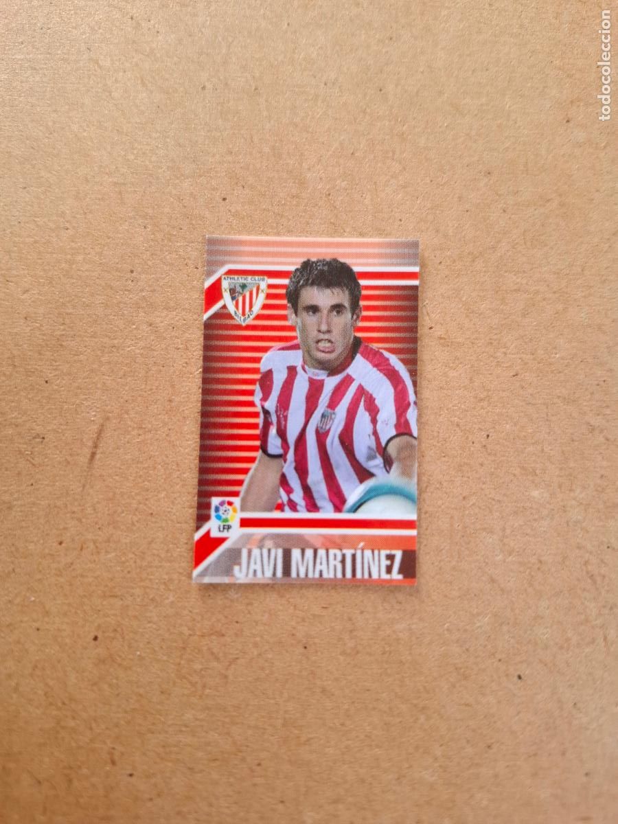Coleccionismo cromos antiguos: ESTE 2007 2008 07 08 &ndash; STAKS (ADHESIVO) JAVI MART&Iacute;NEZ &ndash; ATHLETIC CLUB ( NUNCA PEGADO )