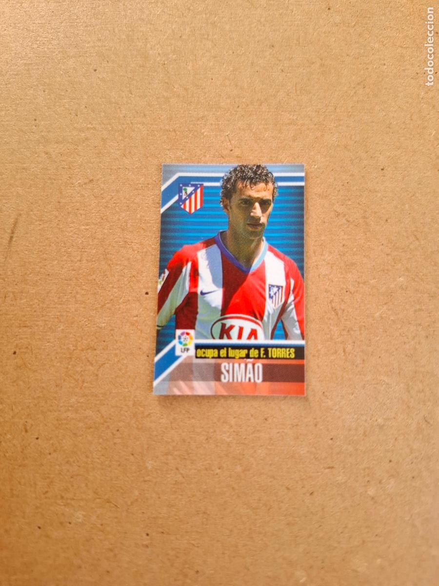 Coleccionismo cromos antiguos: ESTE 2007 2008 07 08 &ndash; STAKS (ADHESIVO) SIMAO - AT. MADRID ( NUNCA PEGADO )