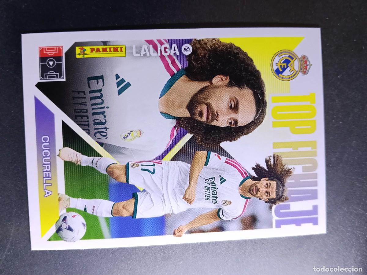 Coleccionismo cromos antiguos: CROMO CUCURELLA TOP FICHAJE 67 REAL MADRID LIGA 2026 2027 26 27 ESTE PANINI NUNCA PEGADO
